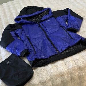 Mountain Hardwear Purple and Black Jacket